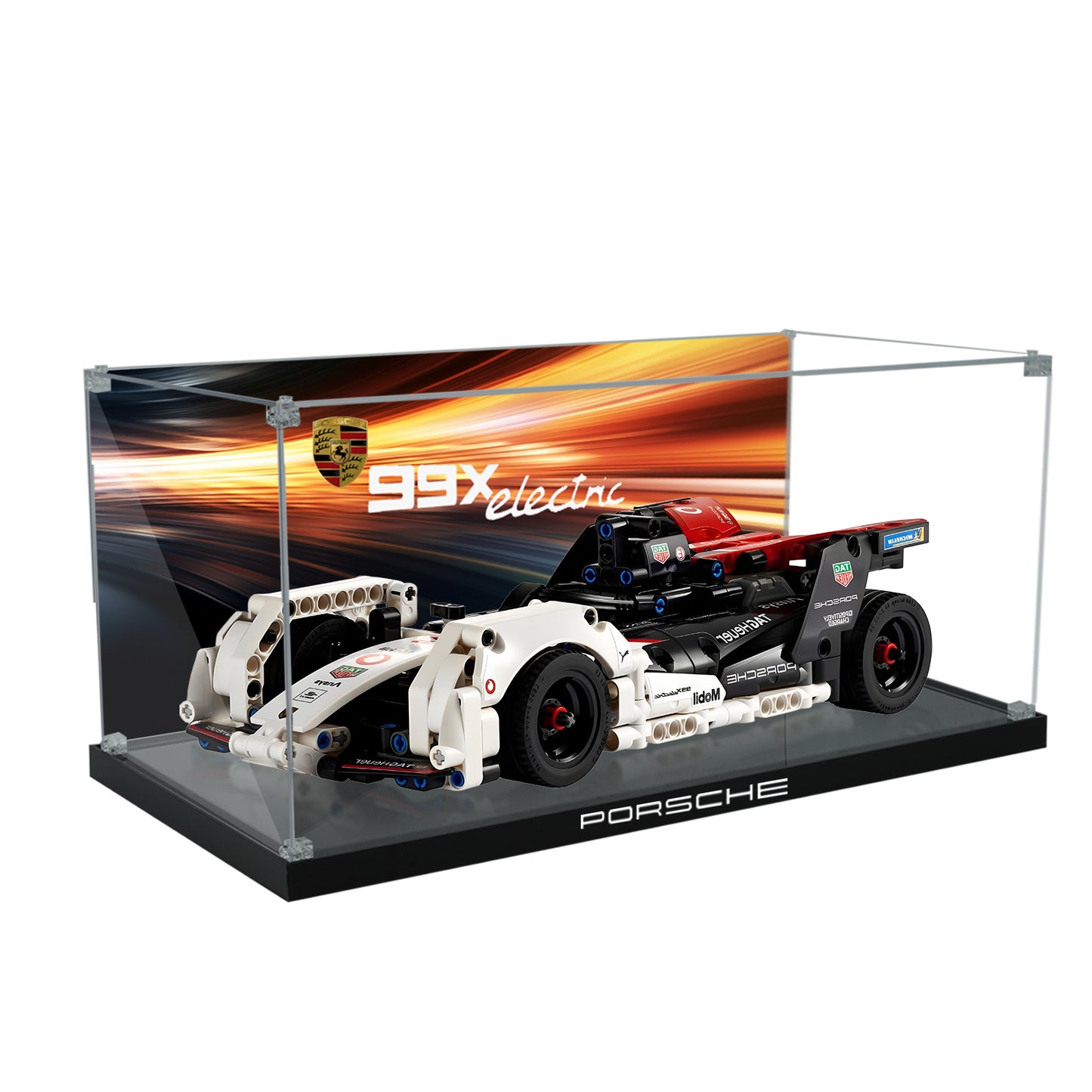 BrickArmor Display Case for LEGO Porsche Formula 42137