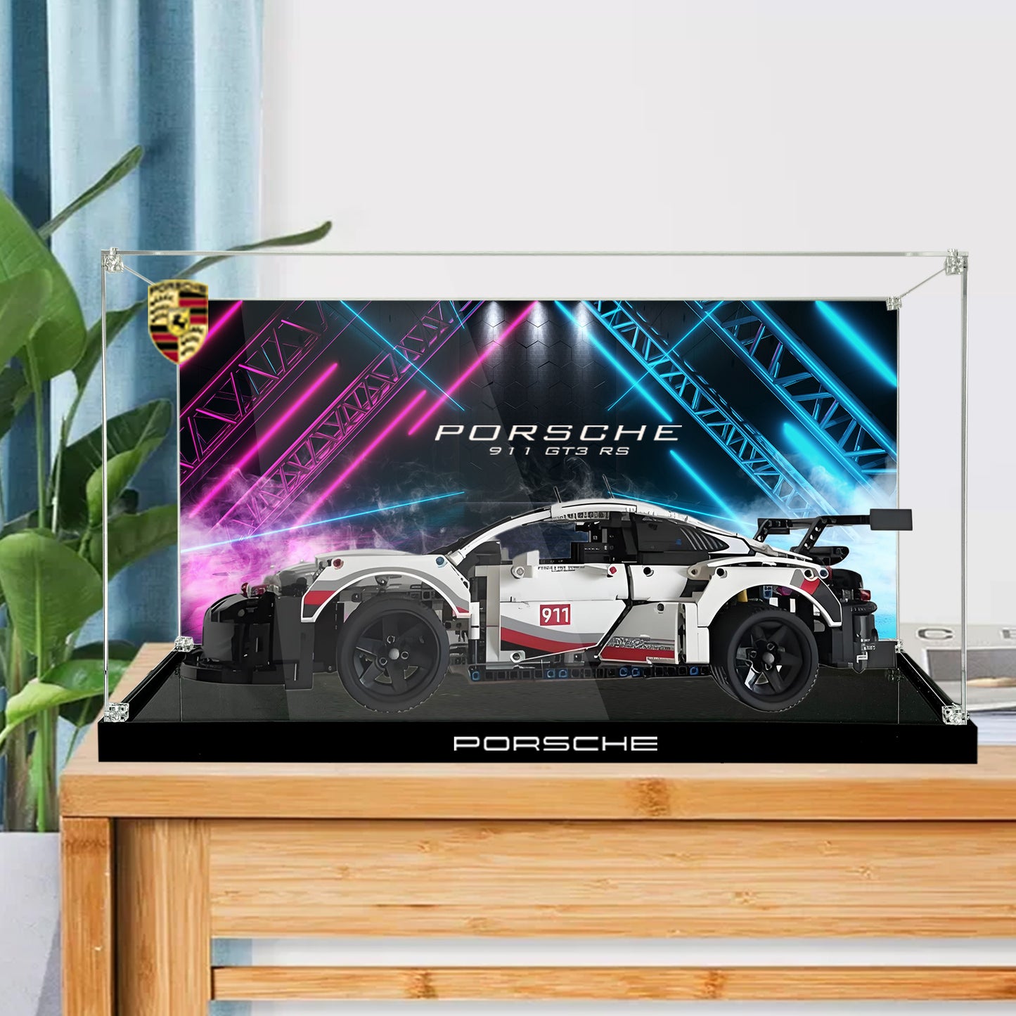 BrickArmor Display Case for LEGO Porsche 911 RSR 42096