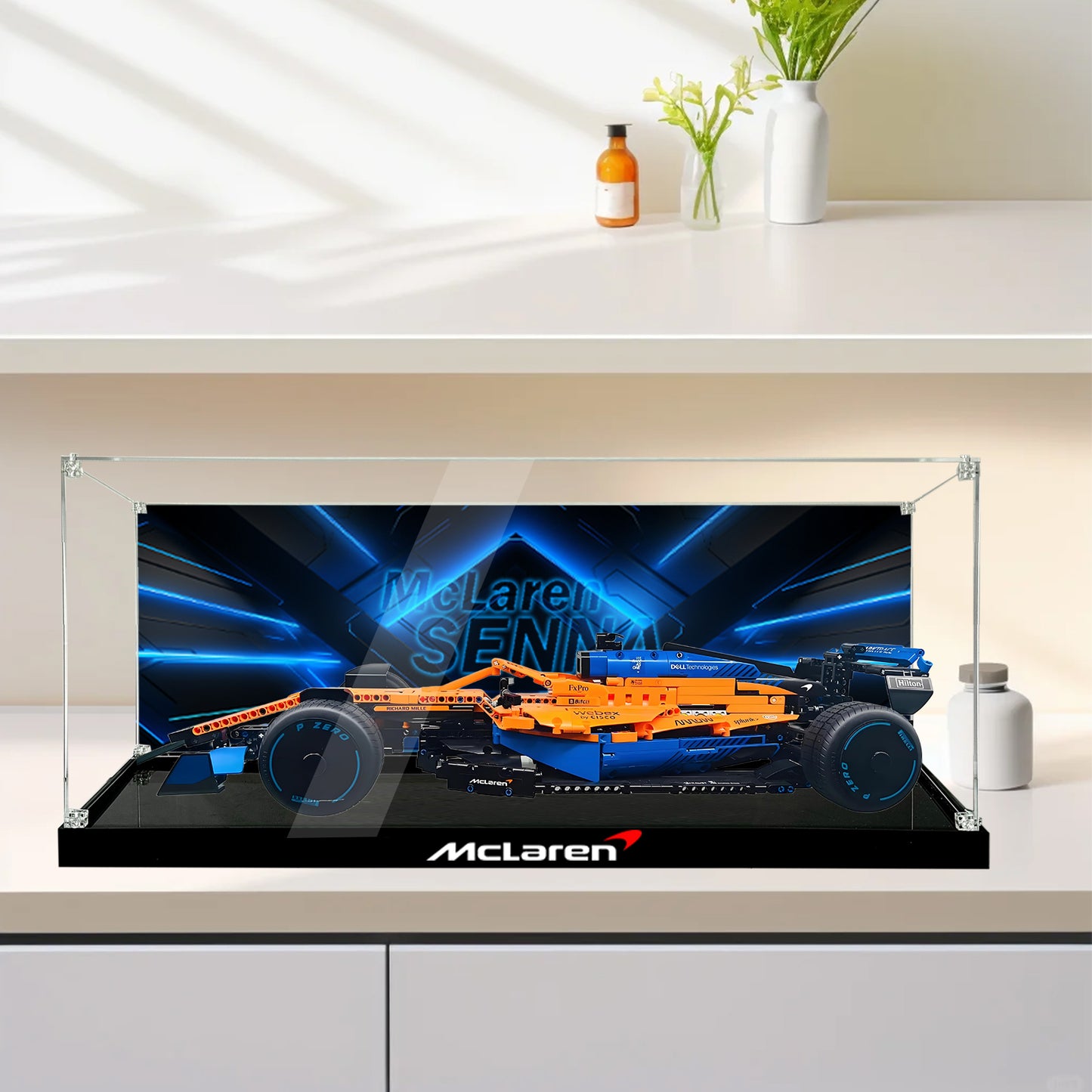 BrickArmor Display Case for LEGO F1 Formula Racing car 42141