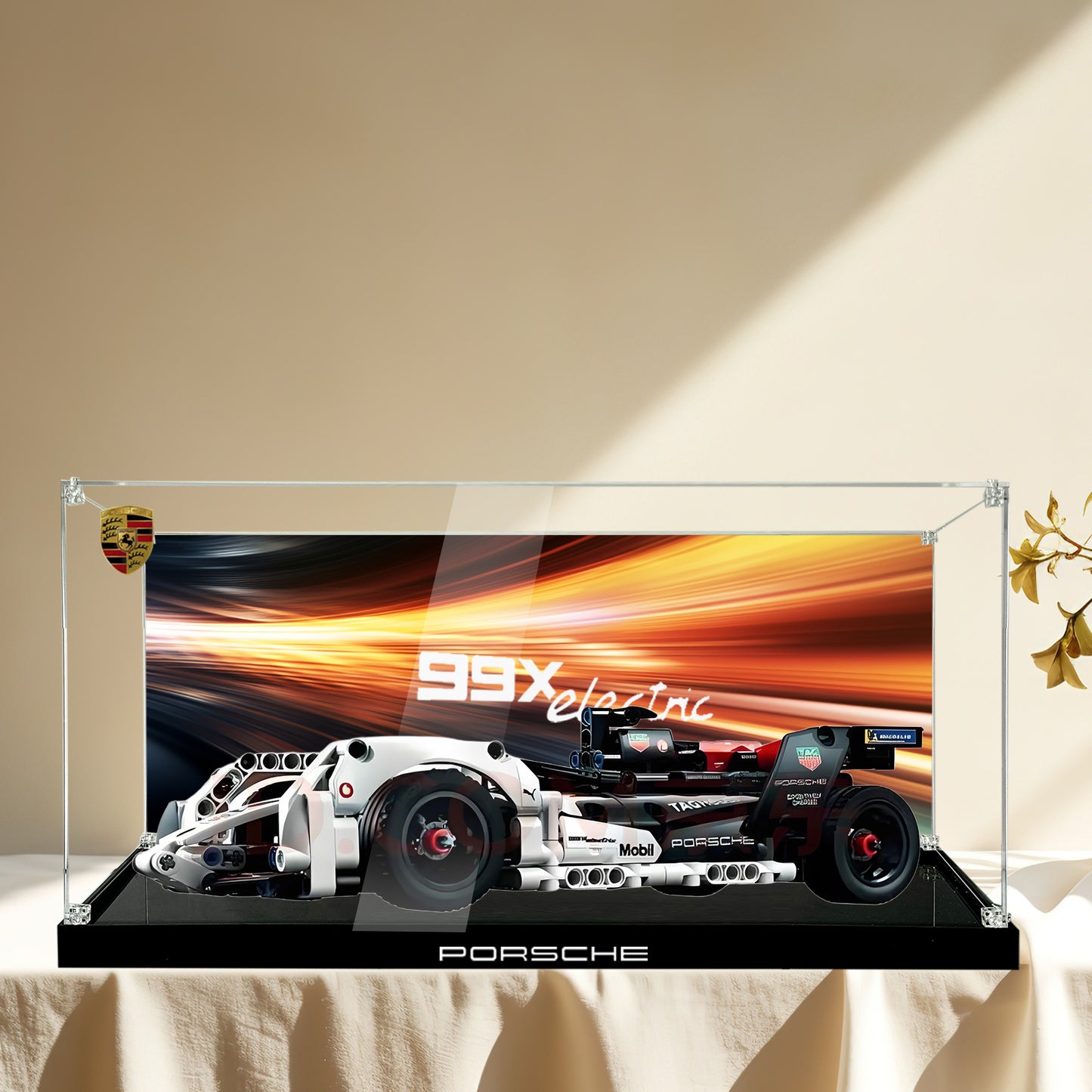 BrickArmor Display Case for LEGO Porsche Formula 42137