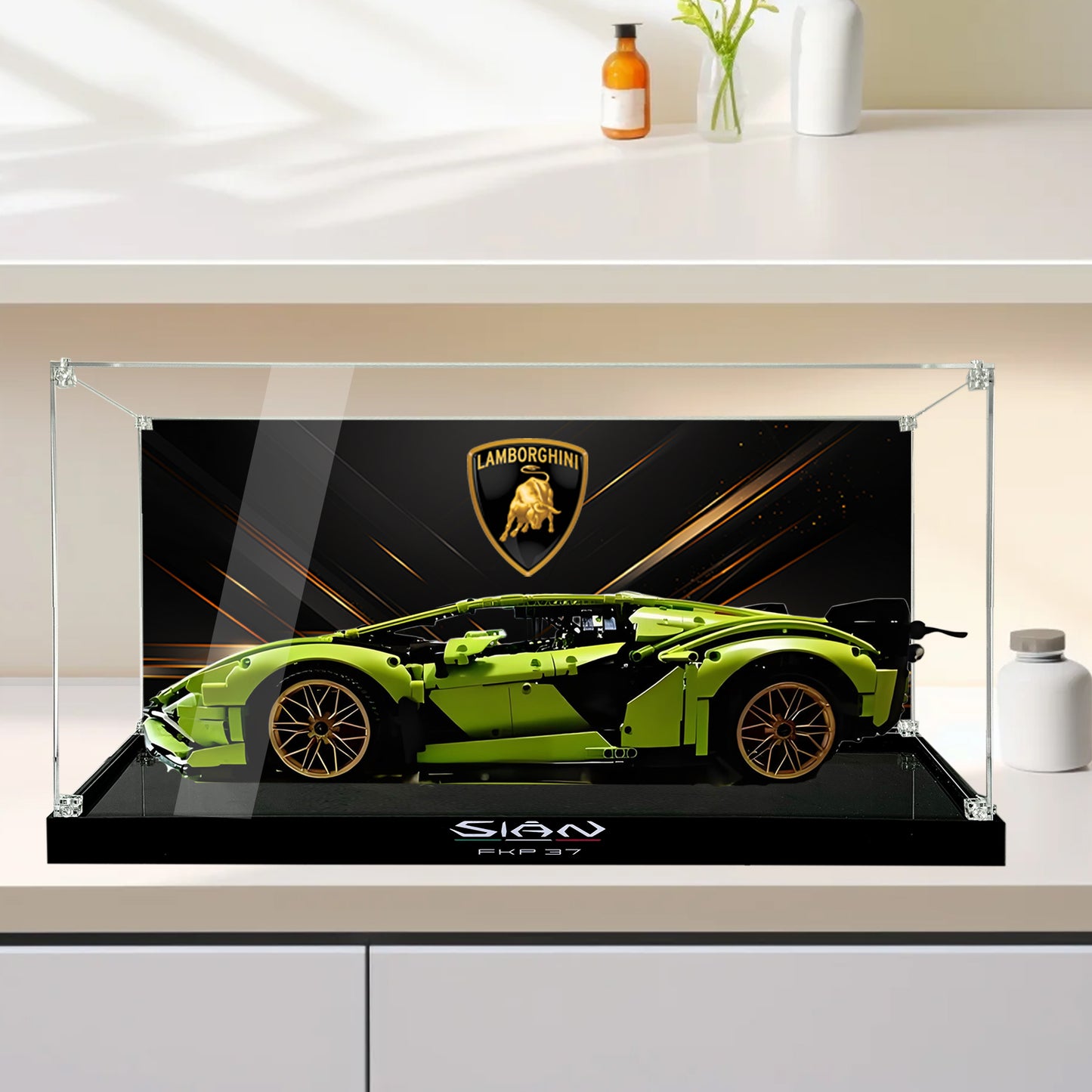 BrickArmor Display Case for LEGO Lamborghini 42161