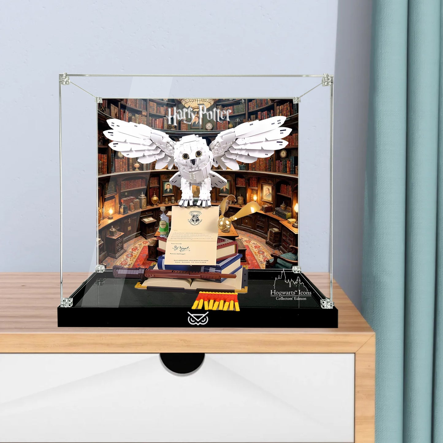 BrickArmor Display Case for LEGO Hedwig of Harry Potter 76391
