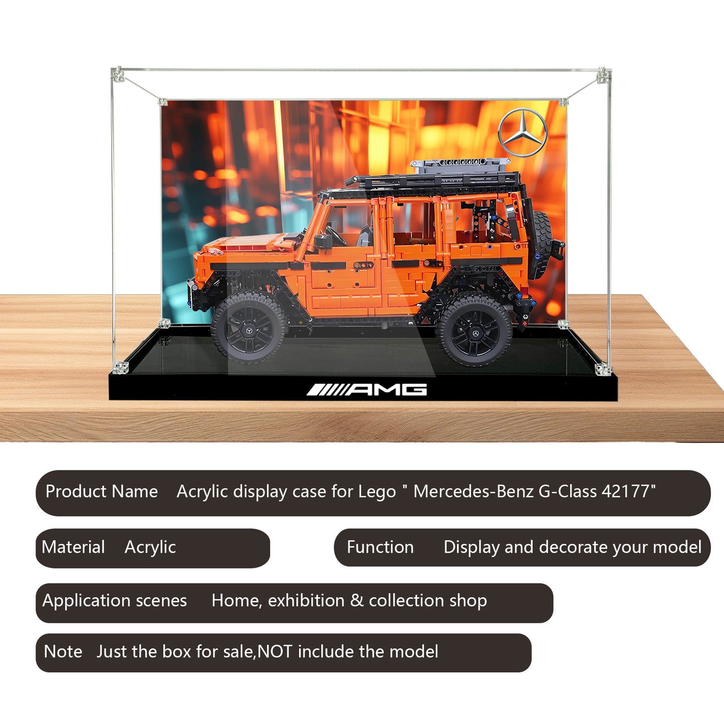 BrickArmor Display Case for LEGO Mercedes-Benz G 42177