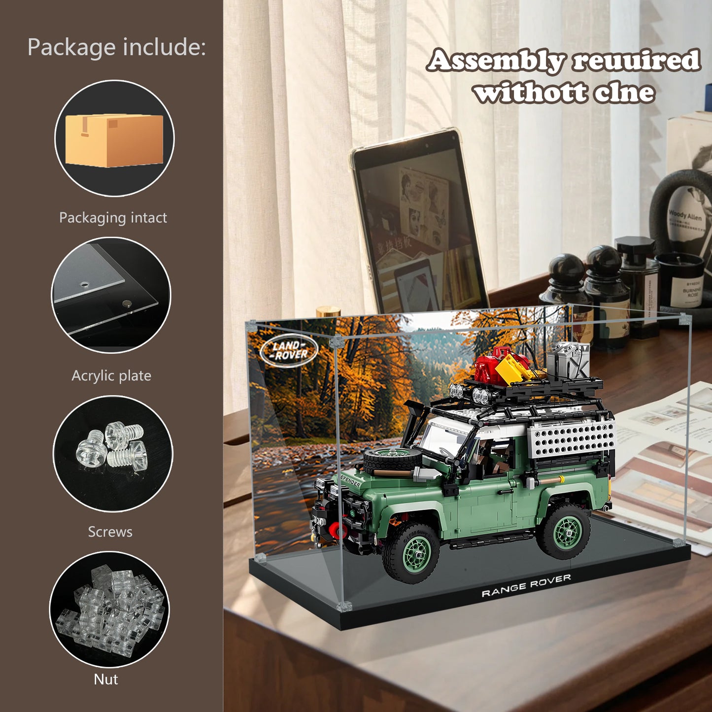 BrickArmor Display Case for LEGO Land Rover Defender 42110