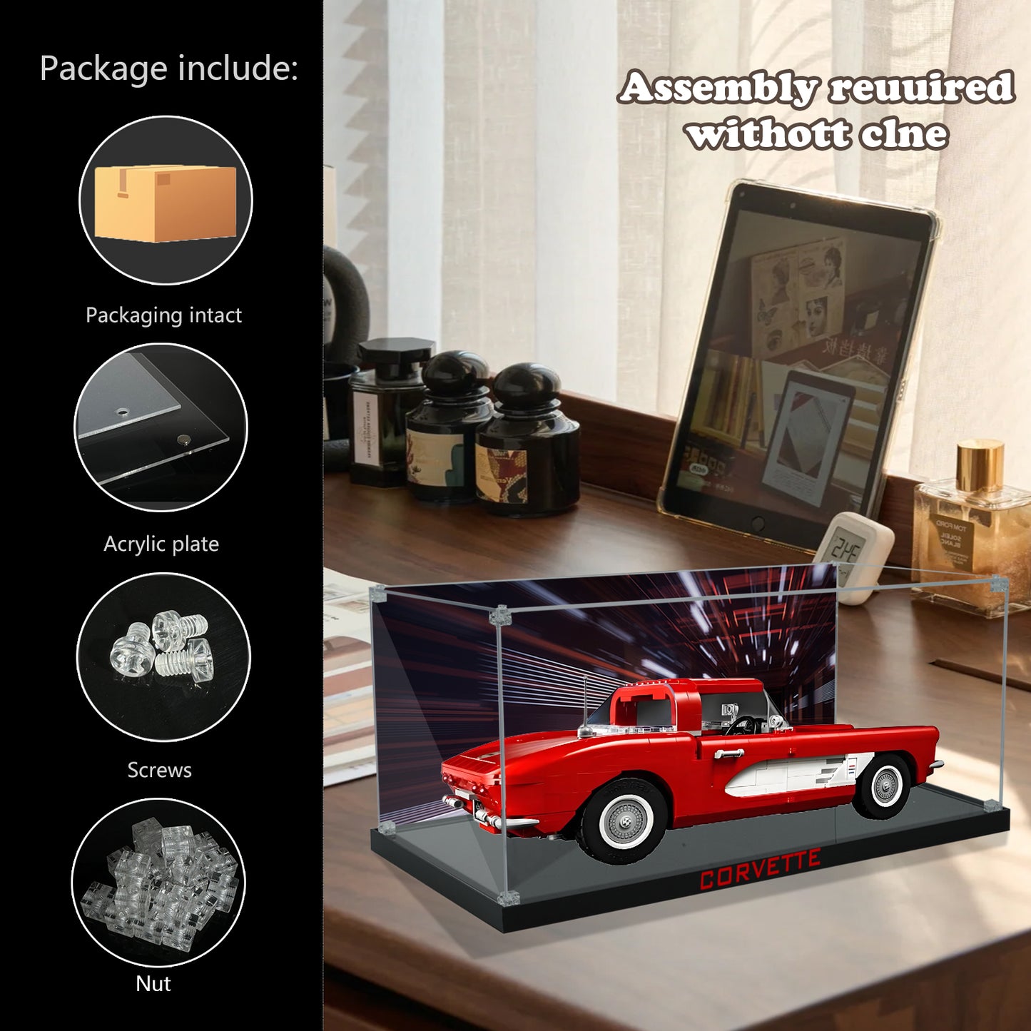 BrickArmor Display Case for LEGO Chevrolet 10321