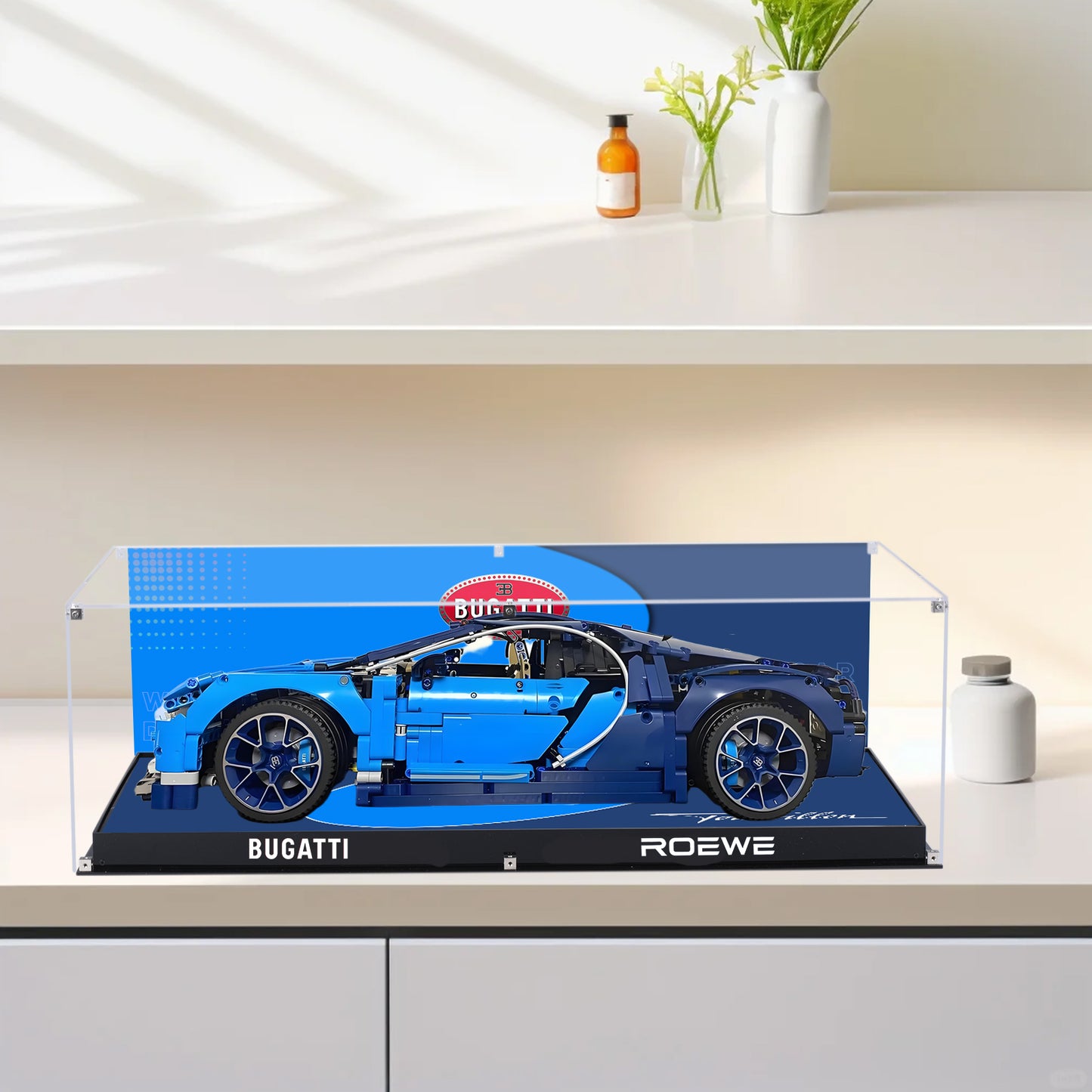 BrickArmor Display Case for LEGO Bugatti 42083