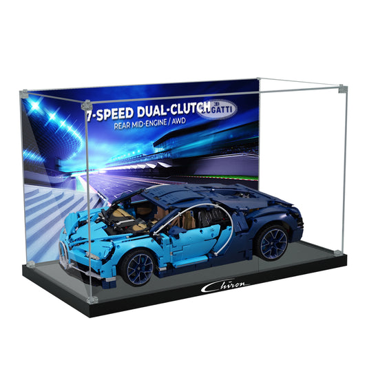 BrickArmor Display Case for LEGO Bugatti Chiron 42083