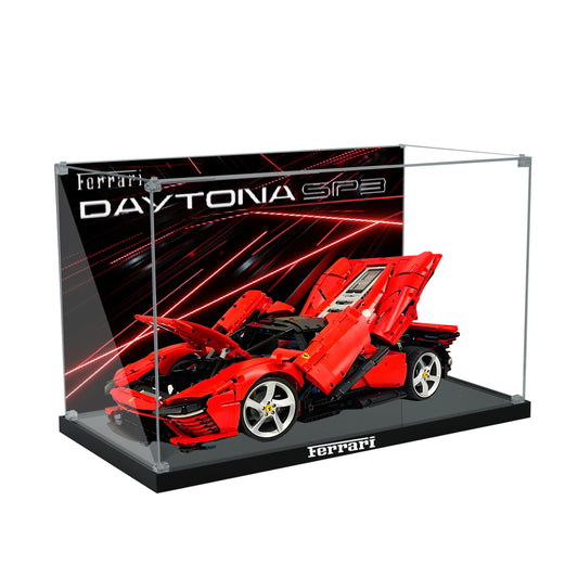BrickArmor Display Case for LEGO Ferrari SP3 42143