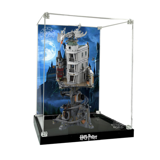 BrickArmor Display Case for LEGO Harry Potter, Gringotts 76417