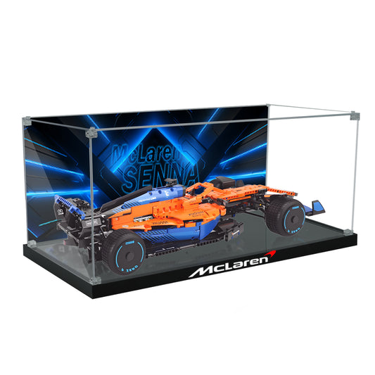 BrickArmor Display Case for LEGO F1 Formula Racing car 42141