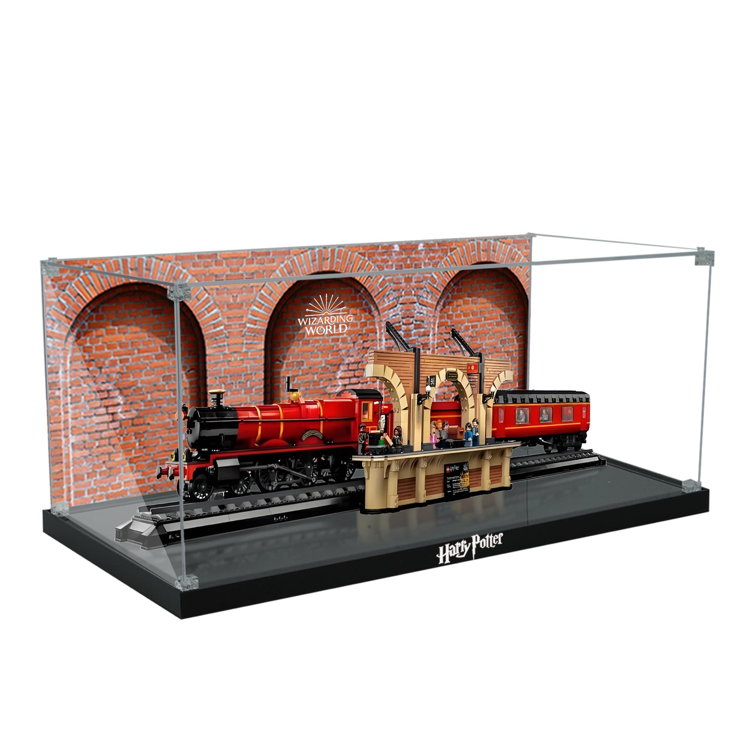 BrickArmor Display Case for LEGO Harry Potter and Hogwarts Railway Station 76405