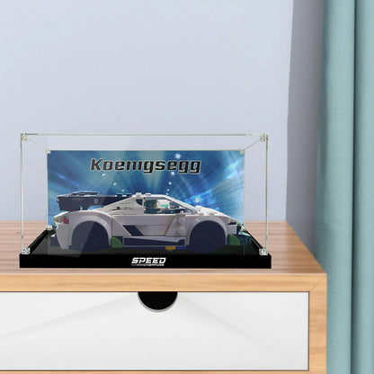 BrickArmor Display Case for LEGO Koenigsegg 76900