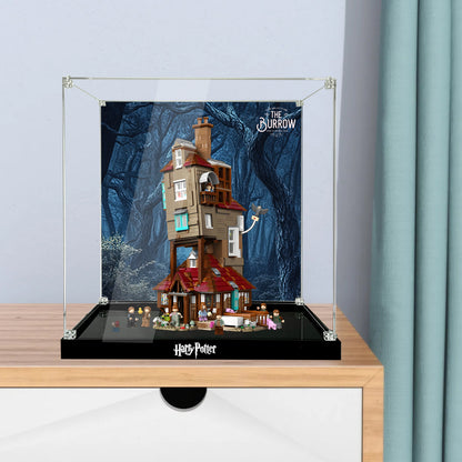 BrickArmor Display Case for LEGO Harry Potter's Burrow 76437