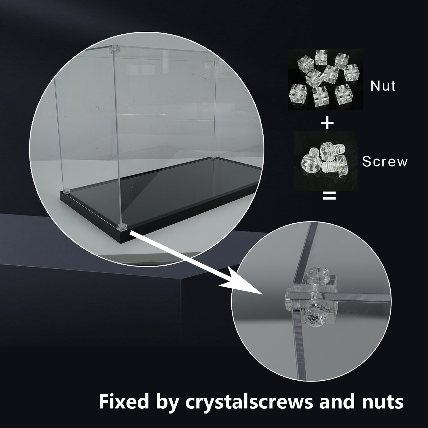 BrickArmor Display Case for LEGO Harry Potter branch cap 76429