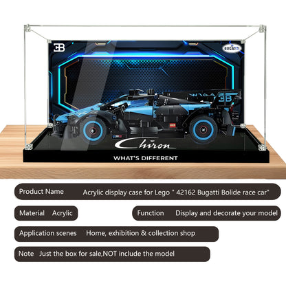 BrickArmor Display Case for LEGO Bugatti 42162