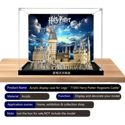 BrickArmor Display Case for LEGO Harry Potter and Hogwarts Castle 71043