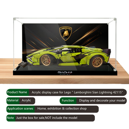 BrickArmor Display Case for LEGO Lamborghini 42115