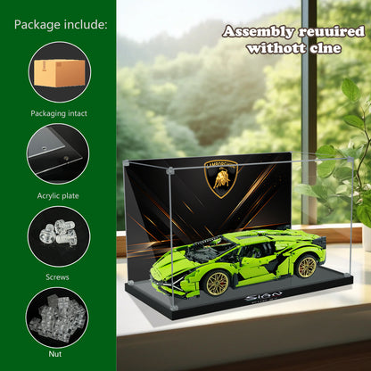 BrickArmor Display Case for LEGO Lamborghini 42115