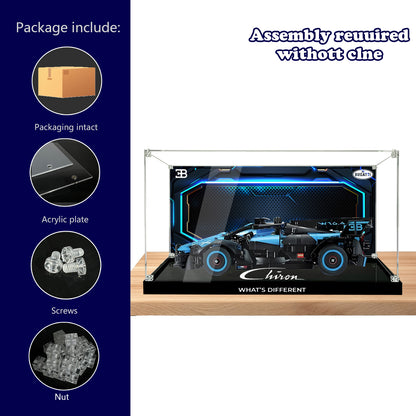 BrickArmor Display Case for LEGO Bugatti 42162