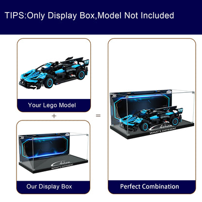 BrickArmor Display Case for LEGO Bugatti 42162