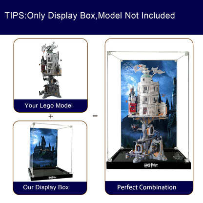 BrickArmor Display Case for LEGO Harry Potter, Gringotts 76417