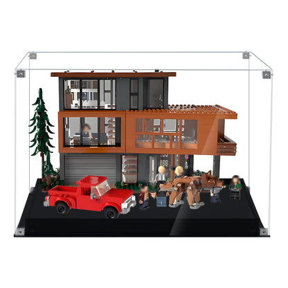 BrickArmor Display Case for LEGO 21354 Twilight The Cullen House Building Set,Dustproof Clear Display Box Compatible with Lego21354(Box Only，Model Not Included)