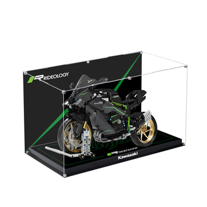 BrickArmor Display Case for LEGO Kawasaki H2R motorcycle 42170