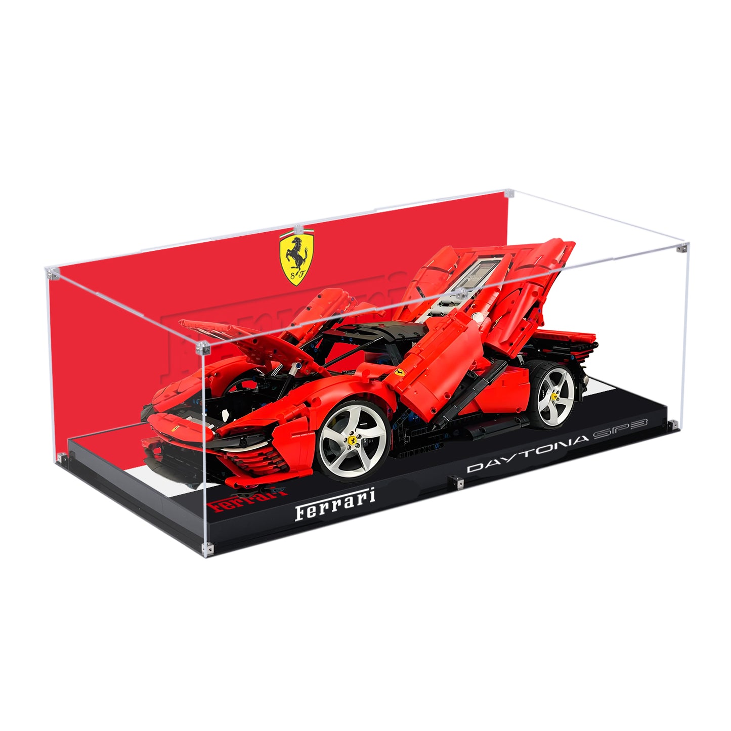BrickArmor Display Case for LEGO Ferrari SP3 42143