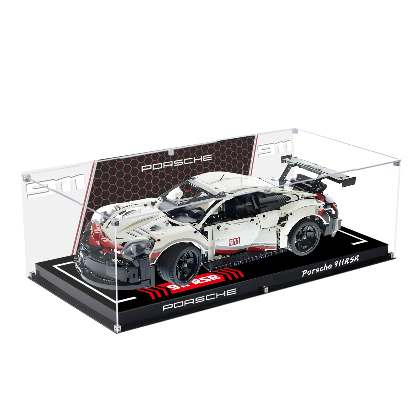 BrickArmor Display Case for LEGO Porsche 911RSR 42096