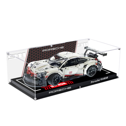 BrickArmor Display Case for LEGO Porsche 911RSR 42096