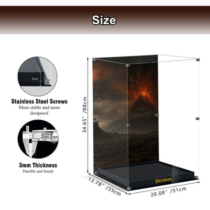BrickArmor Display Case for LEGO 10333 The Lord of The Rings Building Set(Box Only，Model Not Included)