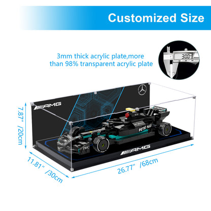 BrickArmor Display Case for LEGO Mercedes-AMG F1 42171