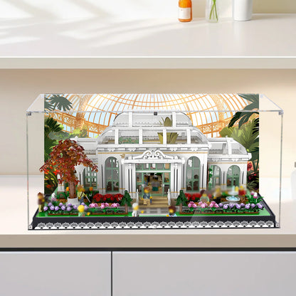 BrickArmor Display Case for LEGO 21353 Botanical Garden Building Set,Dustproof Clear Display Box Compatible with Lego 21353(Box Only，Model Not Included)