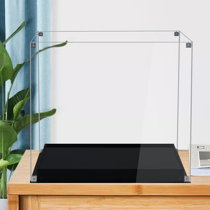 BrickArmor Display Case for LEGO 10366 Tropical Aquarium Collectible Set, Creative Magnetic Front Panel, Dustproof Clear Display Box Compatible with Lego10366(Box Only, Model Not Included)