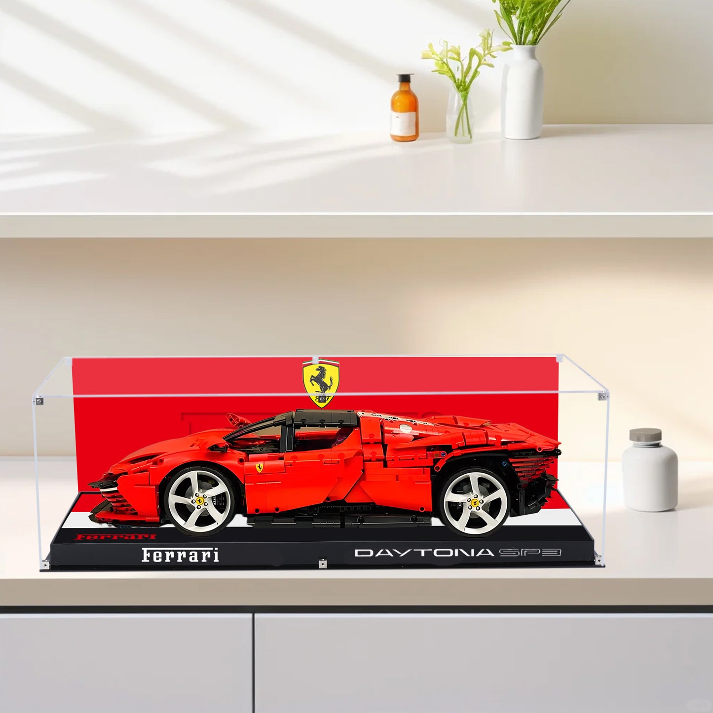 BrickArmor Display Case for LEGO Ferrari SP3 42143