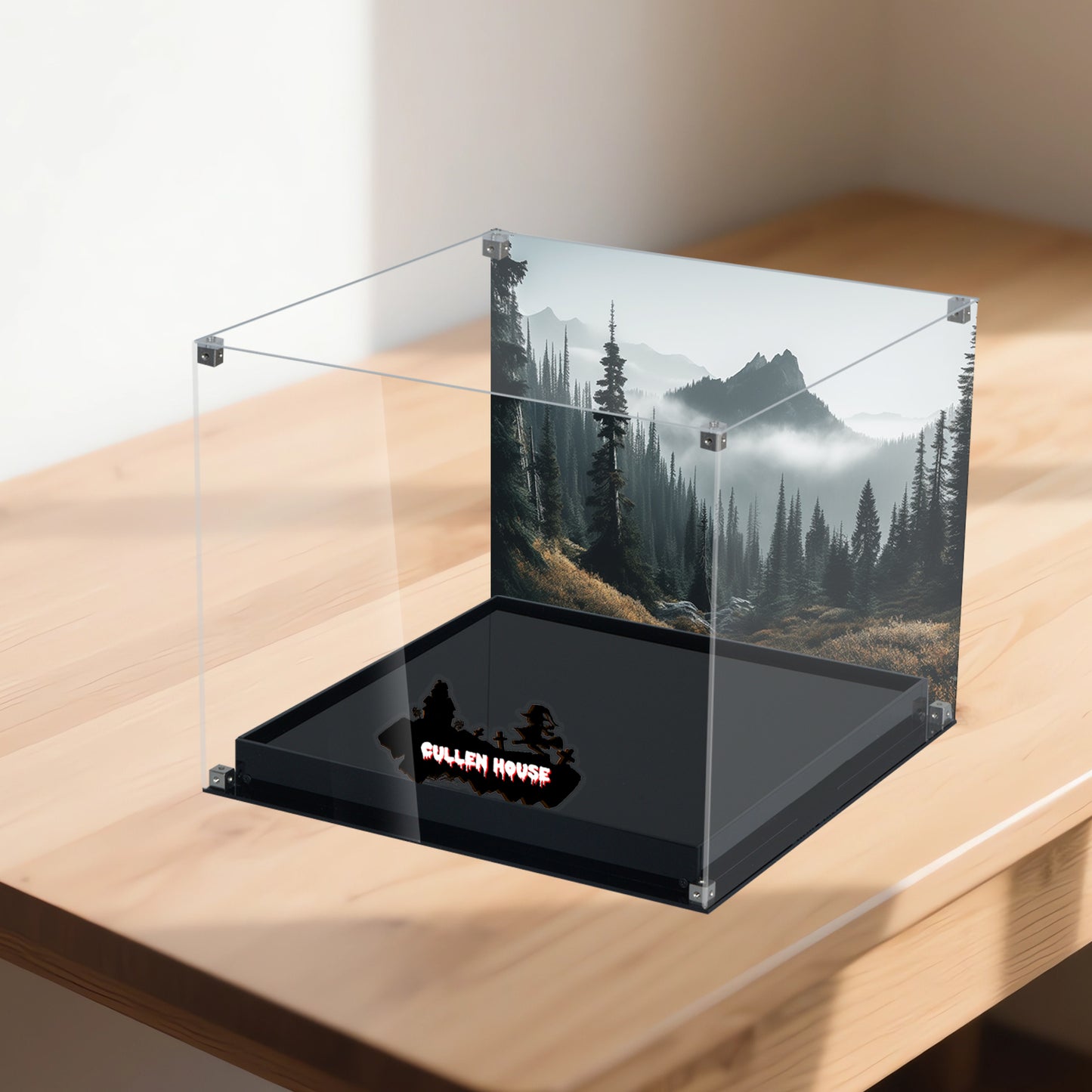 BrickArmor Display Case for LEGO 21354 Twilight The Cullen House Building Set,Dustproof Clear Display Box Compatible with Lego21354(Box Only，Model Not Included)