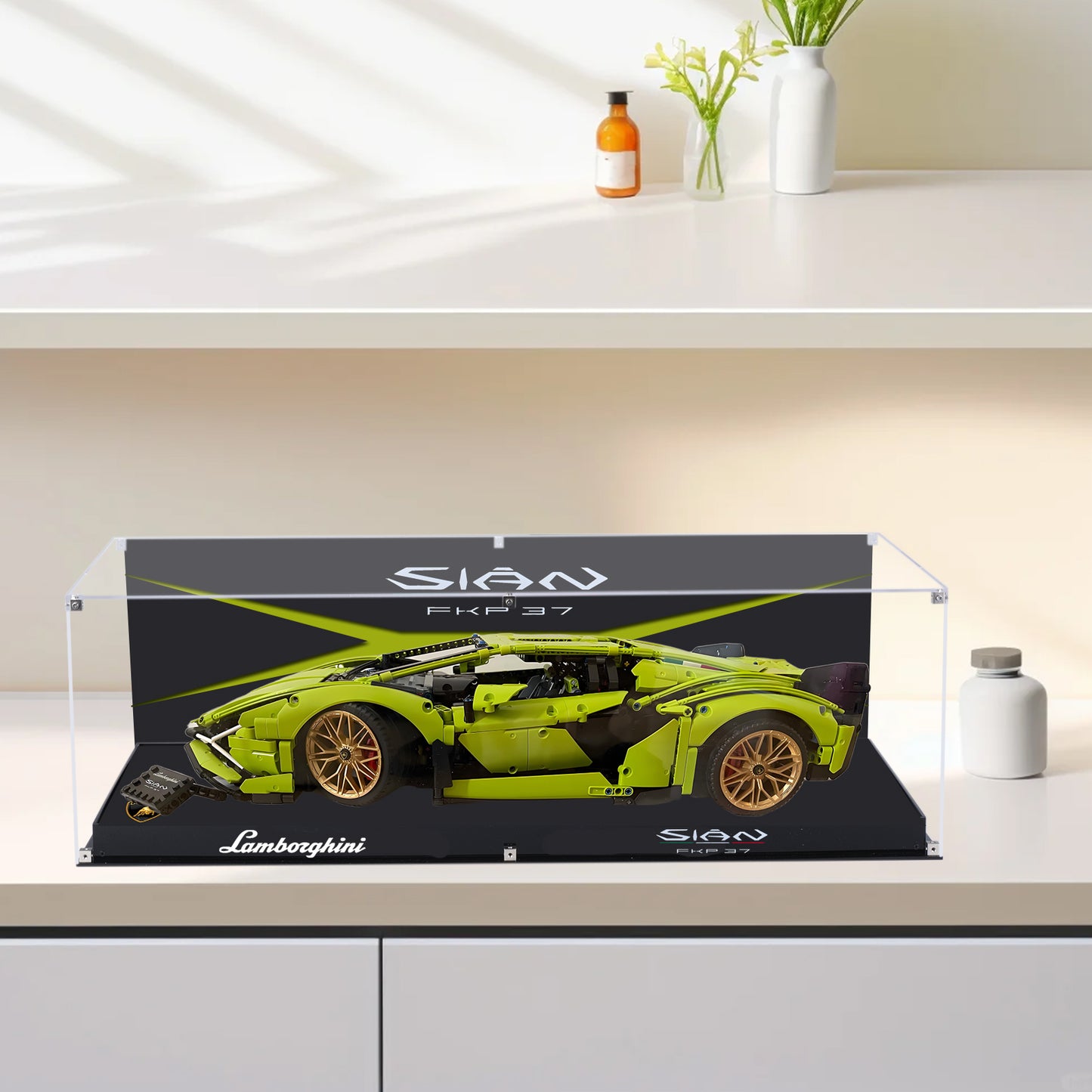 BrickArmor Display Case for LEGO Lamborghini 42115