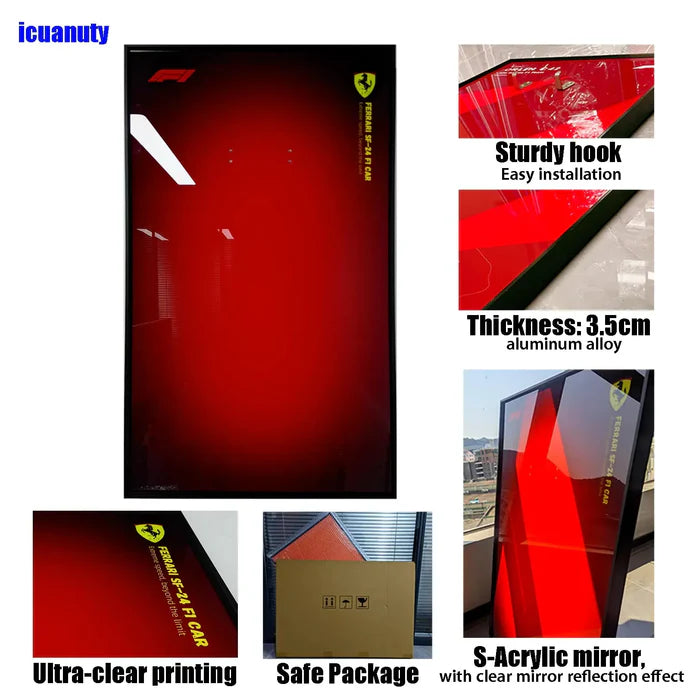 BrickArmor WALL DISPLAY FRAME FOR LEGO® TECHNIC™ SUPERCAR