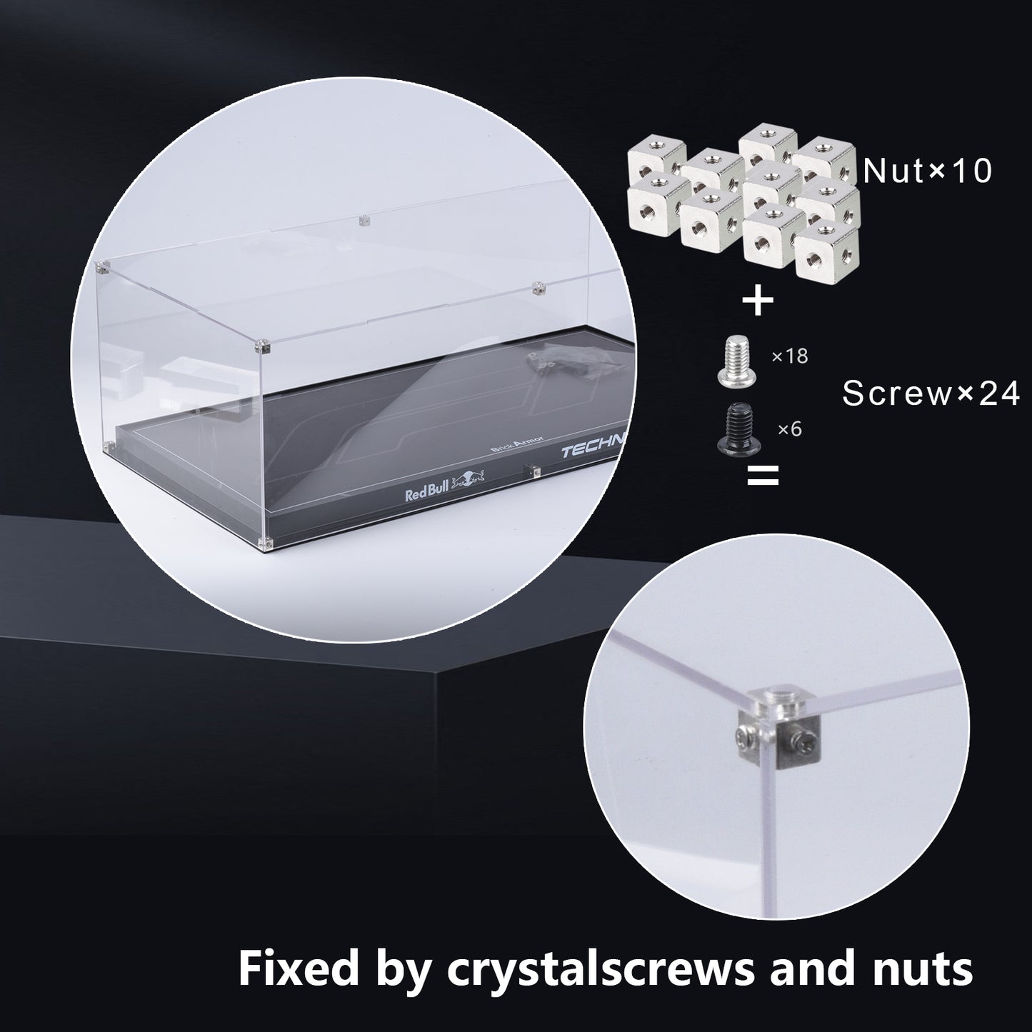 BrickArmor Display Case for LEGO Bugatti 42162