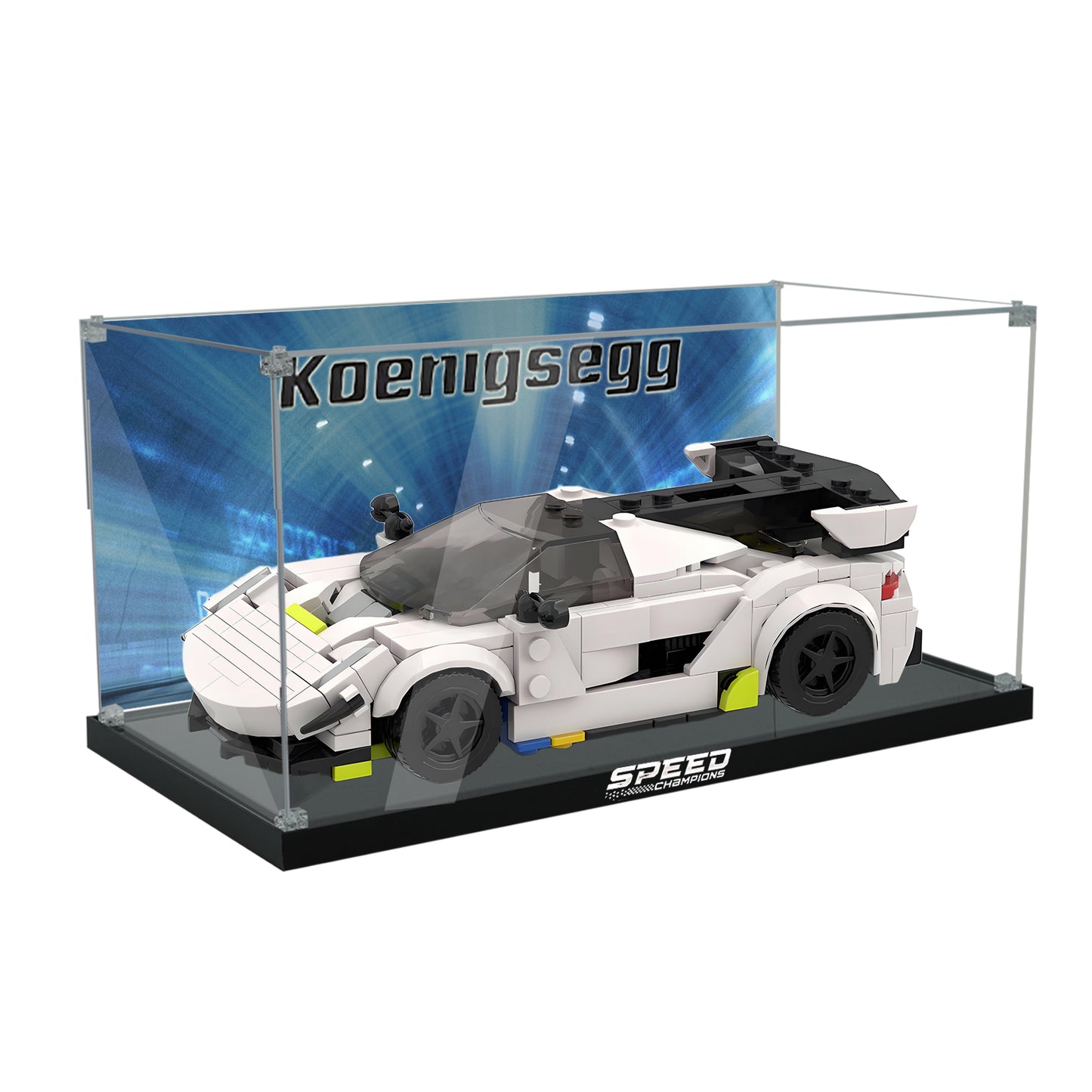 BrickArmor Display Case for LEGO Koenigsegg 76900