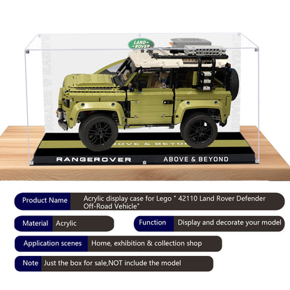 BrickArmor Display Case for LEGO Land Rover Defender 42110