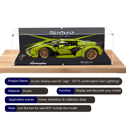 BrickArmor Display Case for LEGO Lamborghini 42115
