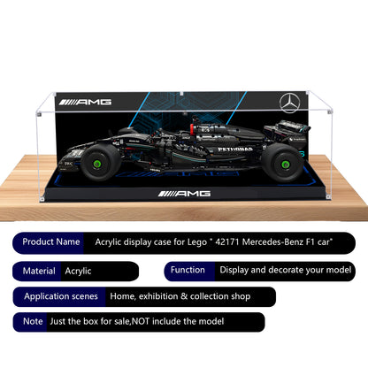 BrickArmor Display Case for LEGO Mercedes-AMG F1 42171