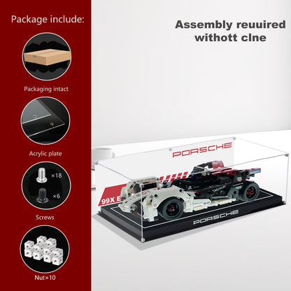 BrickArmor Display Case for LEGO Porsche Formula 42137