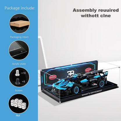 BrickArmor Display Case for LEGO Bugatti 42162
