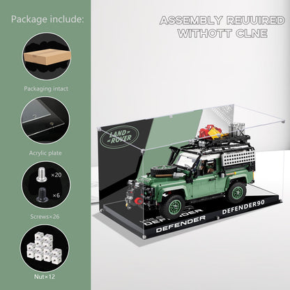 BrickArmor Display Case for LEGO Land Rover Defender 10317