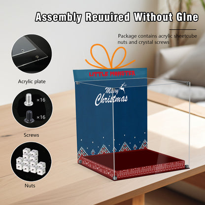 BrickArmor Display Case for LEGO 21361 Gizmo The Little Monster Building Set,Dustproof Clear Display Box Compatible with Lego21361 Gremlins(Box Only，Model Not Included)