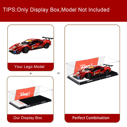 BrickArmor Display Case for LEGO Faraday 488 42125