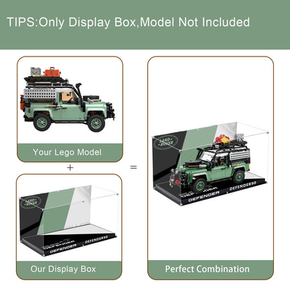 BrickArmor Display Case for LEGO Land Rover Defender 10317