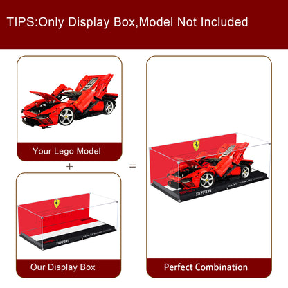BrickArmor Display Case for LEGO Ferrari SP3 42143